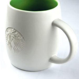 Promotional Mugs: Deep Etch Pearl Ceramic Mug 14 oz. - As low as $8.53 each in bulk order from Brand Spirit.