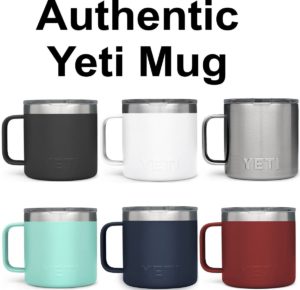 Promotional Drinkware: Authentic YETI 14 oz Mug Laser Engraved. As low as $34.99 each in bulk order from Brand Spirit Inc