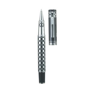 Promotional Pens: Idotica Dot Pattern Rollerball Pen. As low as $13.32 each in bulk order from Brand Spirit.