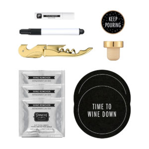 Promotional Products for the Beauty Industry: Pinch Provisions Wine Night Kit with custom logo. As low as  $14.85 each in bulk order from Brand Spirit Inc