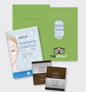 Trendy Self-care Giveaways for 2019:  Brightening Under Eye Hydro Gels. As low as  $4.47 each in bulk order. from Brand Spirit Inc. 