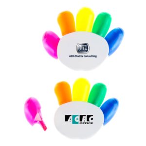 Promotional Highlighter Pens: High 5 Highlighters. Add your logo in bulk from Brand Spirit Inc.