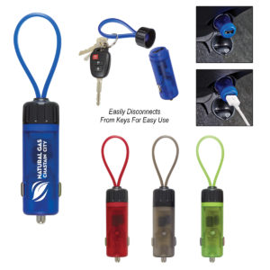 Promotional Products for Automotive Marketing: Luminous USB Car Charger with logo imprint. As low as $1.75 each in bulk order. Click here for more info.