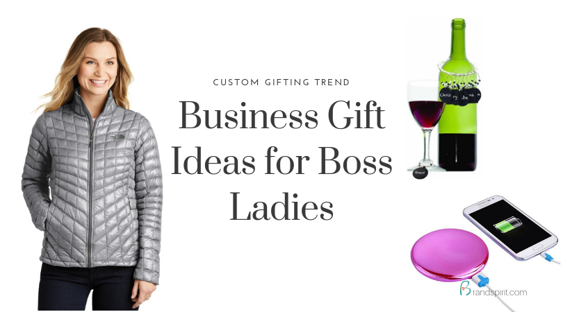 Custom Business Gifts for Women: Lady Bosses will love these gifts with logo branding. Order in bulk from Brand Spirit Inc