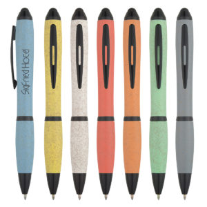 Promotional Pens and Stylus: Wheat Writer Stylus Pen. As low as $0.49 each in bulk order from Brand Spirit Inc.