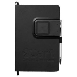 Debossed Journals: Ion Charging Pad Bound JournalBook ™. As low as  $11.23 each in bulk order from Brand Spirit Inc.