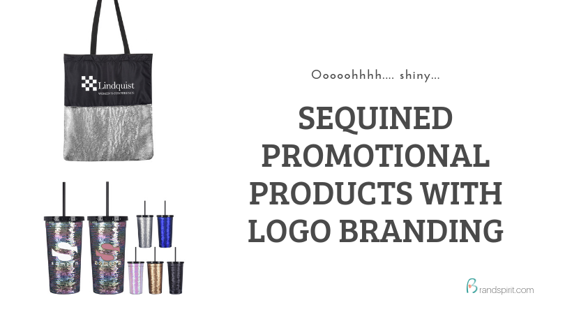 SEQUINED PROMOTIONAL PRODUCTS WITH LOGO BRANDING