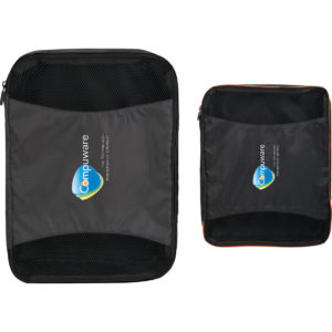 Promotional Travel Accessories: BRIGHTtravels Set of 3 Packing Cubes. As low as $16.18 each in bulk order from Brand Spirit Inc