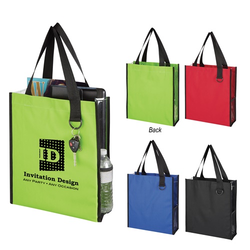 Add Logo Here: 7 Vinyl Tote Bags, Backpacks, and Pouches