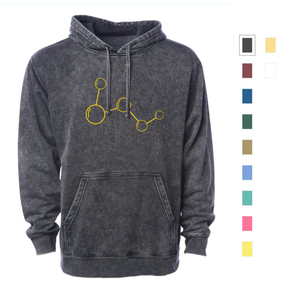 Blank Apparel: Stone washed garment dyed hoodie. Order in bulk from Brand Spirit