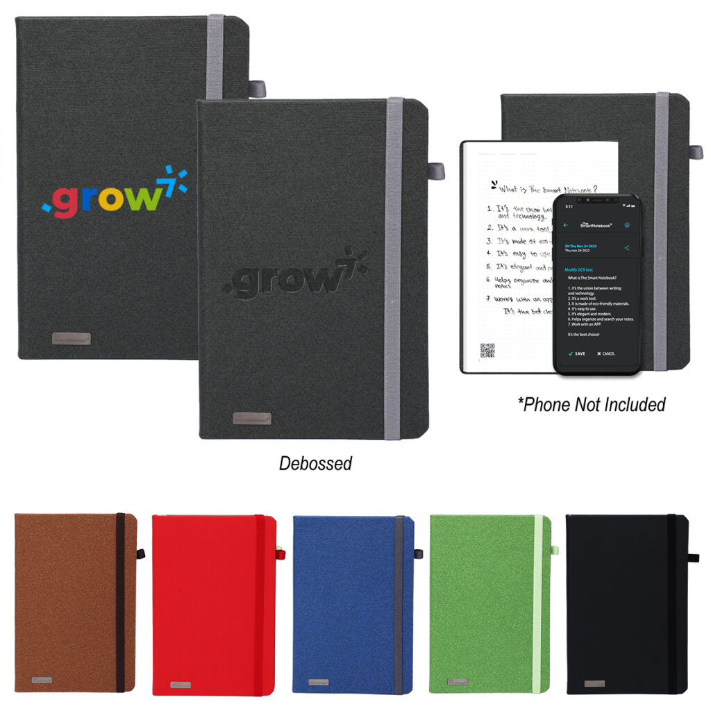 The SmartNotebook is a great gift idea for work that's available in different colors. It's a real notebook that let's you digitize handwritten notes.
