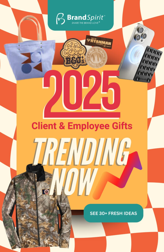 Over 30 fresh and trendy corporate gift ideas for 2025 by Brand Spirit